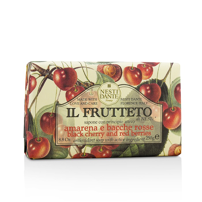 内斯蒂丹特 Nesti Dante 抗氧化果园香皂 - 黑樱桃和红莓  250g/8.8ozProduct Thumbnail