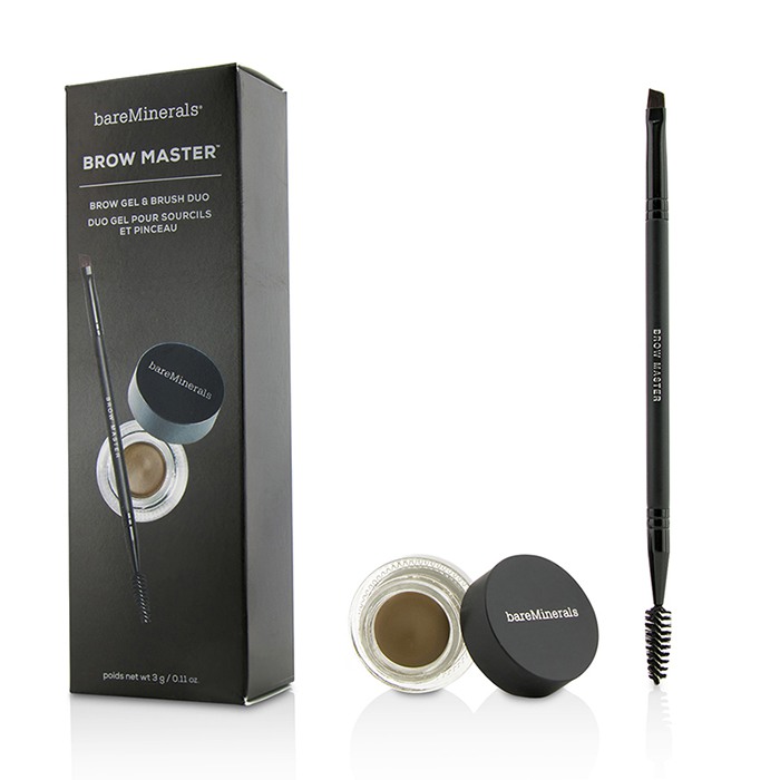 BareMinerals  貝茗 Brow Master Duo (Brow Gel & Brush) 3g/0.11ozProduct Thumbnail