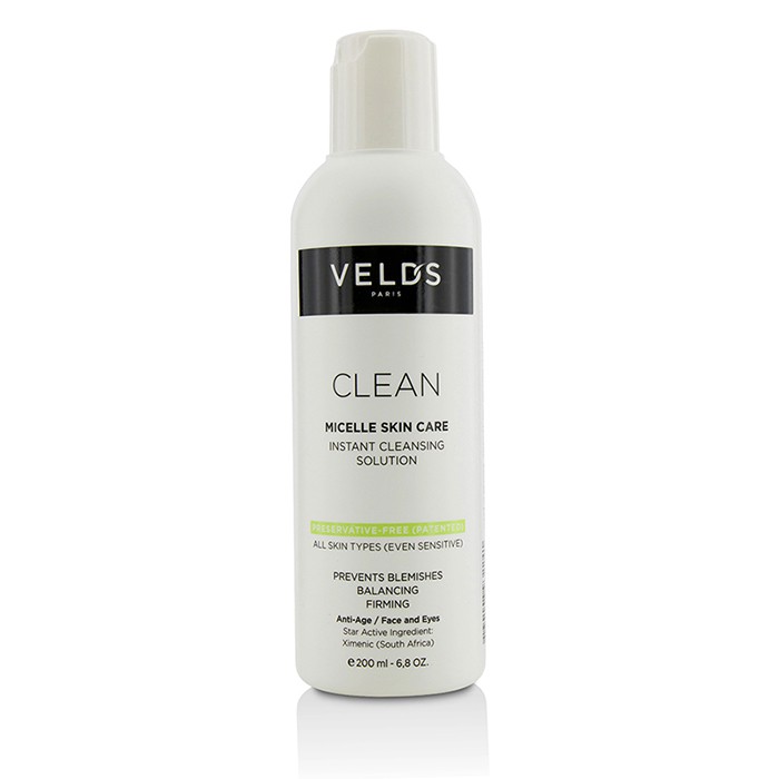 Veld's Clean Micelle Skin Care Instant Cleansing Solution -תמיסה לניקוי העור- כל סוגי העור, כולל רגיש 200ml/6.8ozProduct Thumbnail