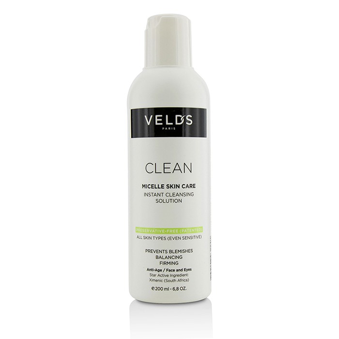 Veld's 即時潔淨潔膚液Clean Micelle Skin Care Instant Cleansing Solution - 所有膚質(甚至敏感肌膚) 200ml/6.8ozProduct Thumbnail