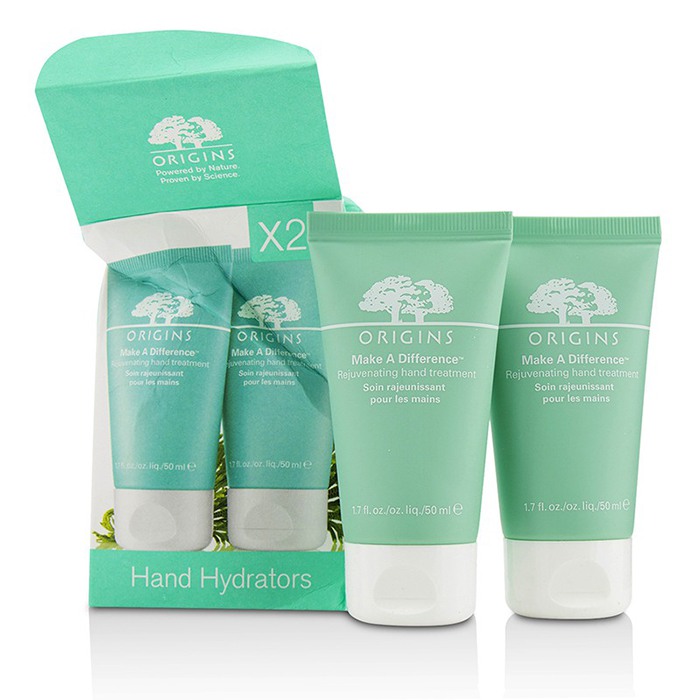Origins Make A Difference Rejuvenating Hand Treatment Duo (Box Slightly Damaged) 2pcsProduct Thumbnail