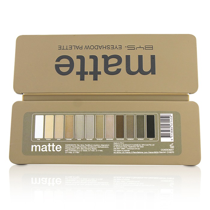 BYS 眼影盤Eyeshadow Palette (12色眼影 + 刷具x2) 12g/0.42ozProduct Thumbnail