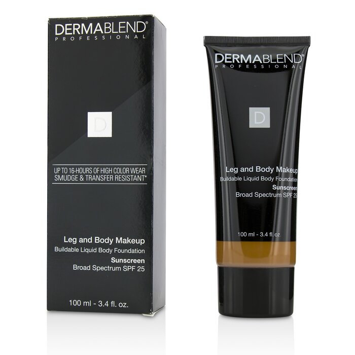 Dermablend Leg and Body Makeup, SPF 25, Deep Golden 70W - 3.4 fl oz tube
