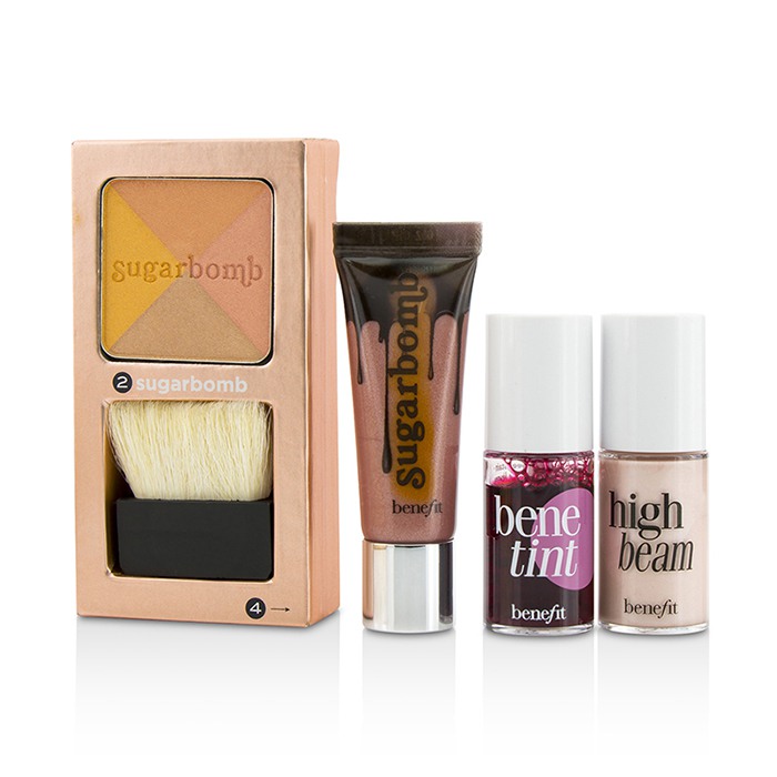 贝玲妃 Benefit Sugarlicious Deliciously Nude Lip & Cheek Kit 5pcsProduct Thumbnail