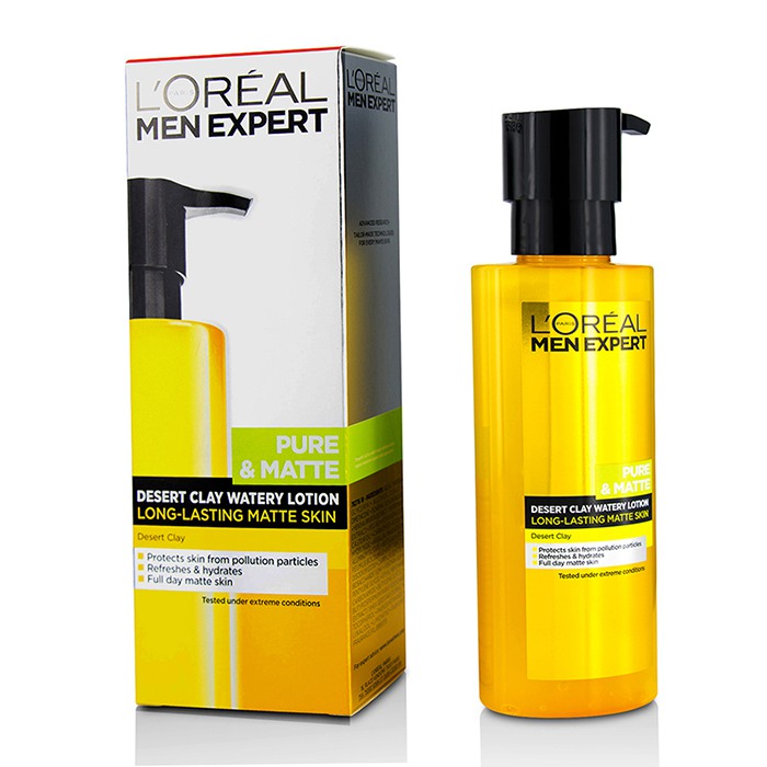 L'Oreal Men Expert Pure & Matte Desert Clay Watery Lotion 120ml/4.06ozProduct Thumbnail