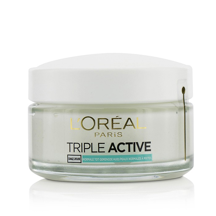 L'Oreal Triple Active Multi-Protective Day Cream 24H Hydration - Til normal- / kombinasjonshud 50ml/1.7ozProduct Thumbnail