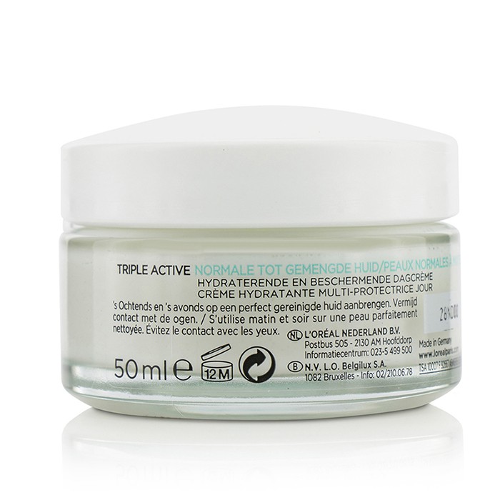 L'Oreal Triple Active Multi-Protective Day Cream 24H Hydration - For Normal/ Combination Skin 50ml/1.7ozProduct Thumbnail