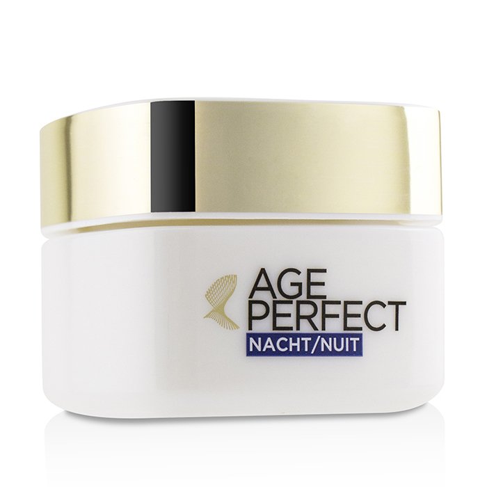 L'Oreal Age Perfect Re-Hydrating Night Cream - Yövoide - Ikääntyvälle Iholle 50ml/1.7ozProduct Thumbnail