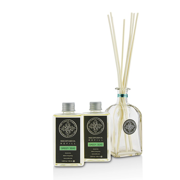 The Candle Company Reed Diffuser with Essential Oils - Green Seas 200ml/6.76ozProduct Thumbnail