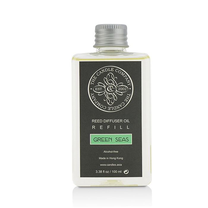 The Candle Company Reed duftpinner med eteriske oljer, refill - Green Seas 100ml/3.38ozProduct Thumbnail