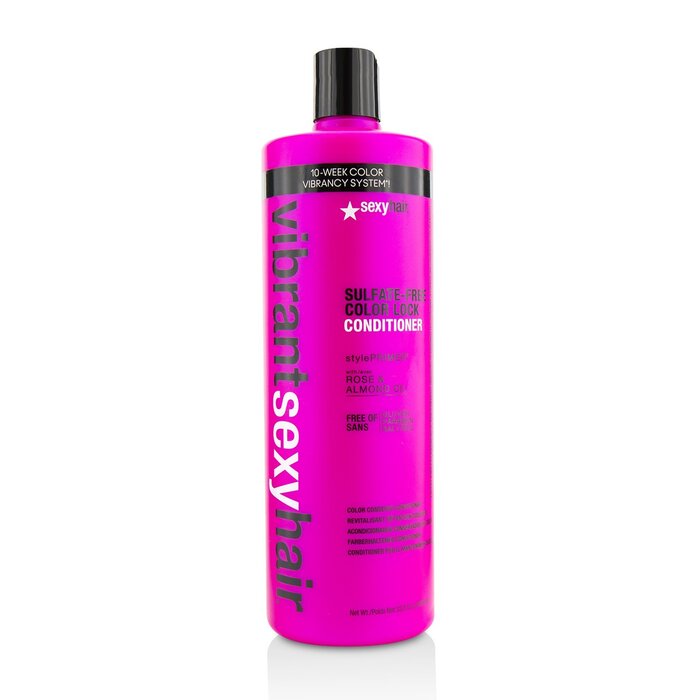 Sexy Hair Concepts Vibrant Sexy Hair Color Lock Color Conserve Conditioner מרכך לשימור צבע השיער 1000ml/33.8ozProduct Thumbnail
