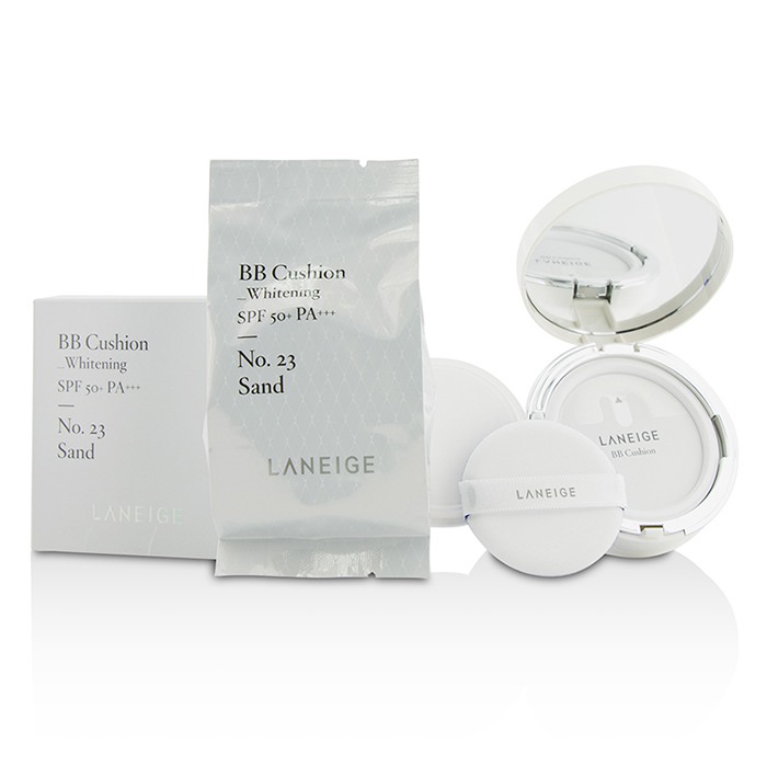 Laneige BB Cushion Foundation (Whitening) SPF 50 With Extra Refill 2x15g/0.5ozProduct Thumbnail