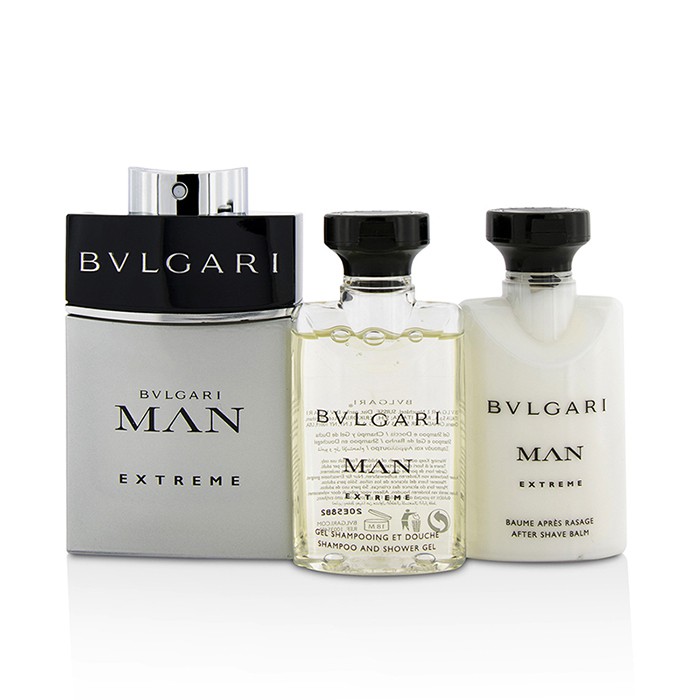 Bvlgari Man Extreme Coffret: Eau De Toilette Spray 60ml/2oz + After Shave Balm 40ml/1.35oz + Shower Gel 40ml/1.35oz 3pcsProduct Thumbnail