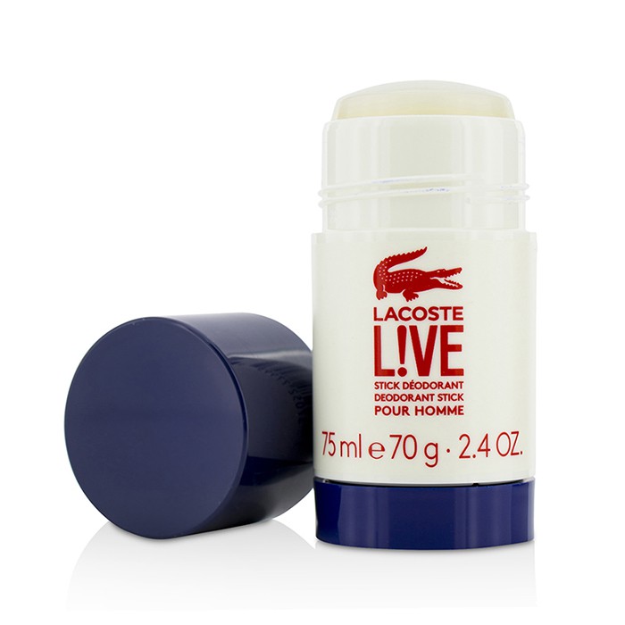 Lacoste 拉科斯特 極刻活力男性體香膏Live Deodorant Stick 75ml/2.4ozProduct Thumbnail