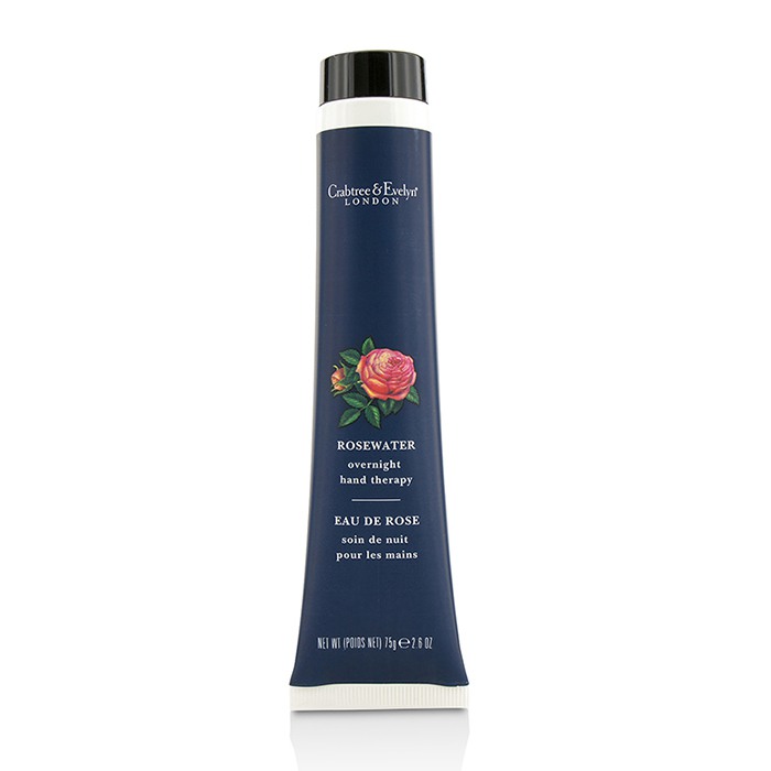 Crabtree & Evelyn 瑰珀翠  Rosewater Overnight Hand Therapy 75g/2.6ozProduct Thumbnail