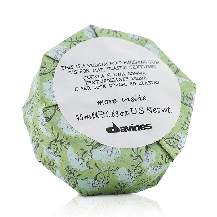 Davines More Inside This Is A Medium Hold Finishing Gum (For matte, elastiske teksturer) 75ml/2.69ozProduct Thumbnail