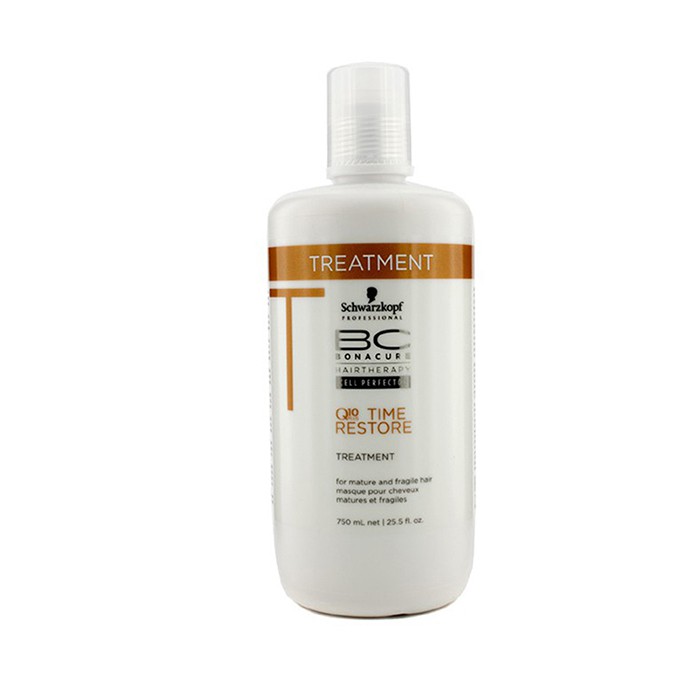 Schwarzkopf BC Time Restore Q10 Plus Treatment - For Mature and Fragile Hair (Exp. Date: 09/2017) 750ml/25.5ozProduct Thumbnail
