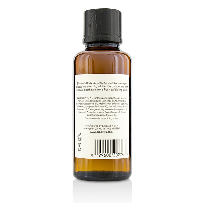 Erbaviva Relax Body Oil - Vartaloöljy 125ml/4ozProduct Thumbnail