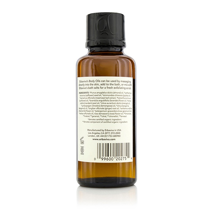 Erbaviva Awaken Body Oil - Vartaloöljy 125ml/4ozProduct Thumbnail