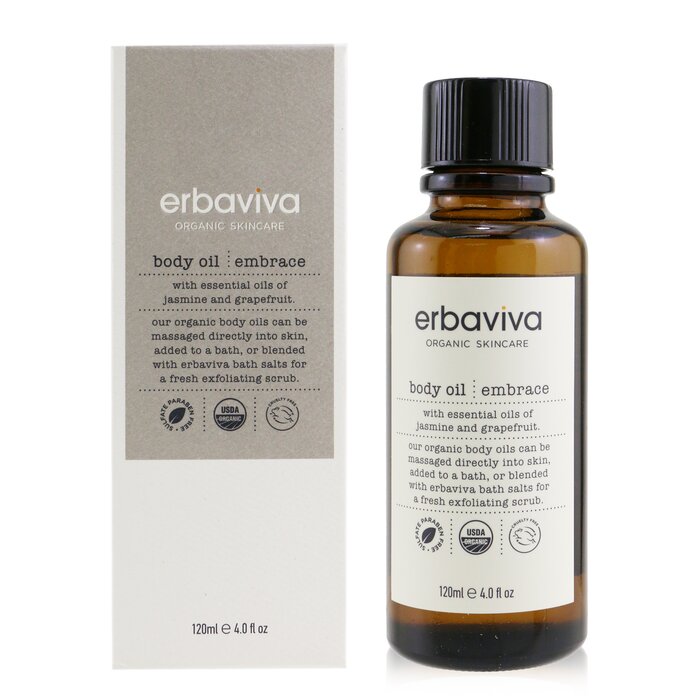 Erbaviva Embrace Body Oil 125ml/4ozProduct Thumbnail