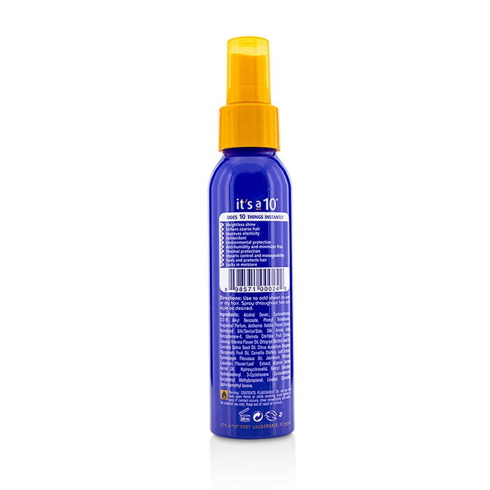 It's A 10 十全十美 奇蹟亮髮噴霧Miracle Shine Spray 118ml/4ozProduct Thumbnail