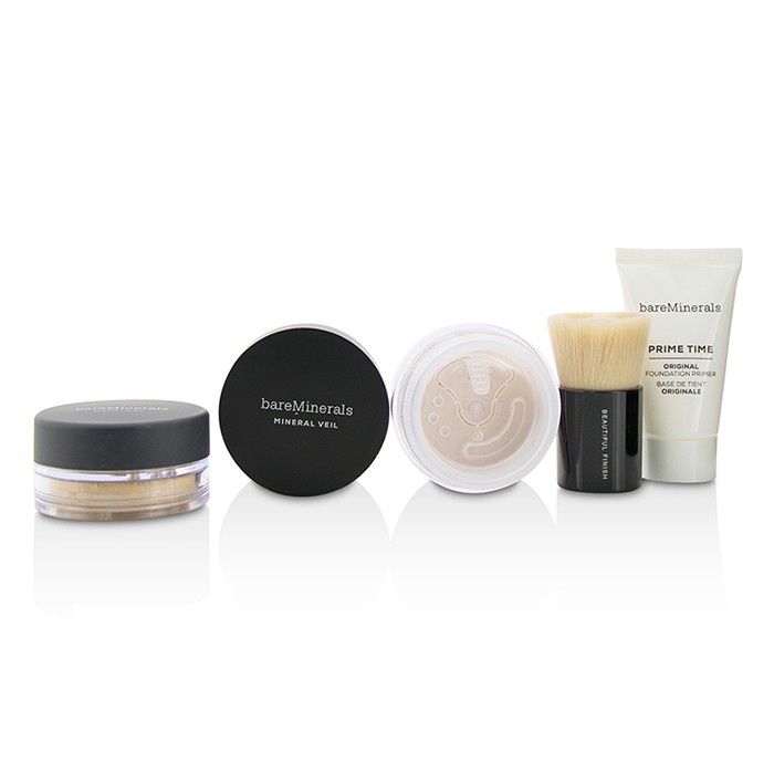 BareMinerals 經典礦物蜜粉組 Get Started Mineral Foundation Kit 4pcsProduct Thumbnail