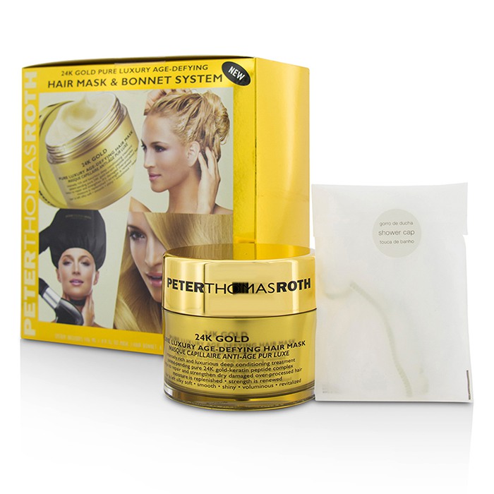 피터 토마스 로스 Peter Thomas Roth 24K Gold Pure Luxury Age-Defying Hair Mask 146ml/4.9ozProduct Thumbnail