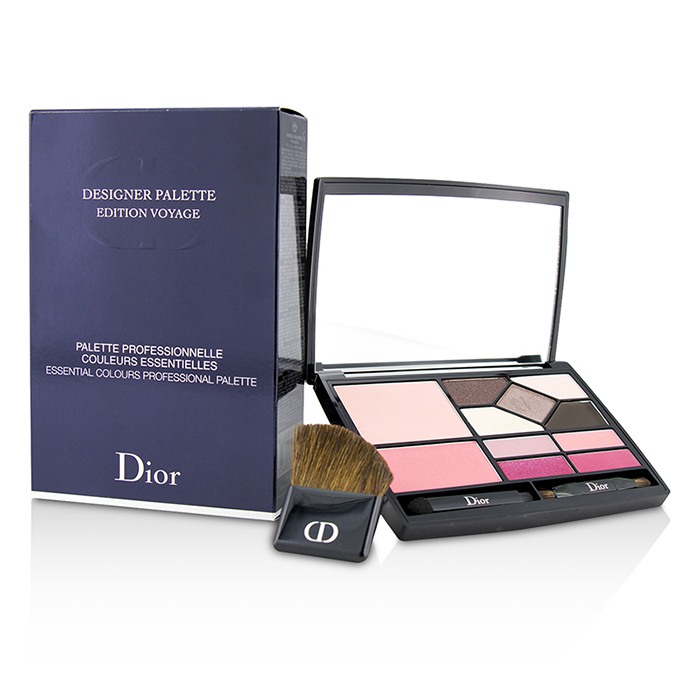 Christian Dior 設計師旅行彩妝盤 唇膏眼影腮紅組 (2x 腮紅, 5x 眼影, 4x 唇彩, 3x 刷具) Harmony Rose 17.7g/0.59ozProduct Thumbnail