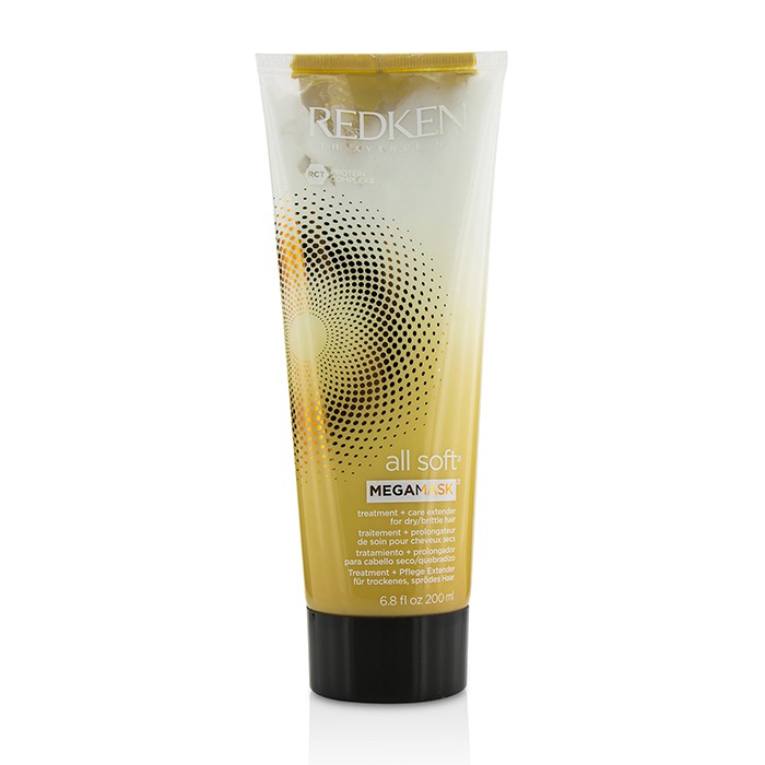 Redken All Soft Mega Mask (For Dry/ Brittle Hair) מסכה לשיער יבש או שביר 200ml/6.8ozProduct Thumbnail