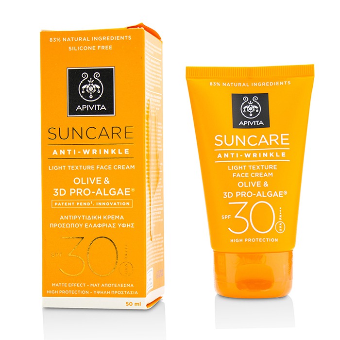 Apivita Suncare Anti-Wrinkle Light Texture Face Cream SPF 30 50ml/1.7ozProduct Thumbnail