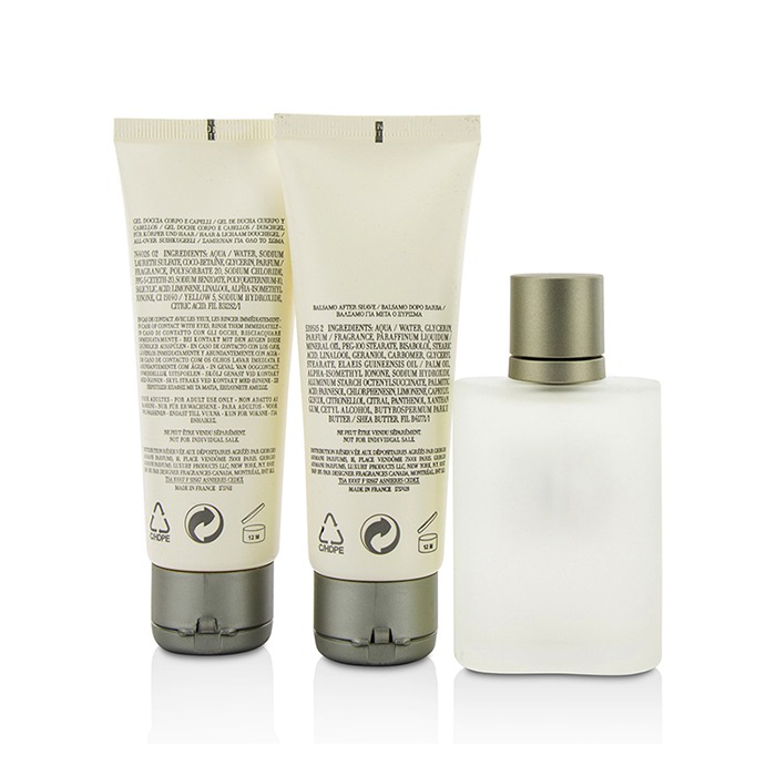 조르지오아르마니 Giorgio Armani Acqua Di Gio Coffret: Eau De Toilette Spray 50ml/1.7oz + All Over Body Shampoo 75ml/2.5oz + After Shave Balm 75ml/2.5oz 3pcsProduct Thumbnail