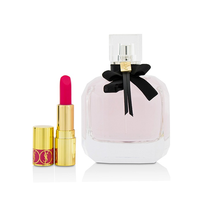 Yves Saint Laurent Mon Paris Coffret: Eau De Parfum Spray 90ml/3oz + Mini Lipstick + Pouch 2pcs+pouchProduct Thumbnail
