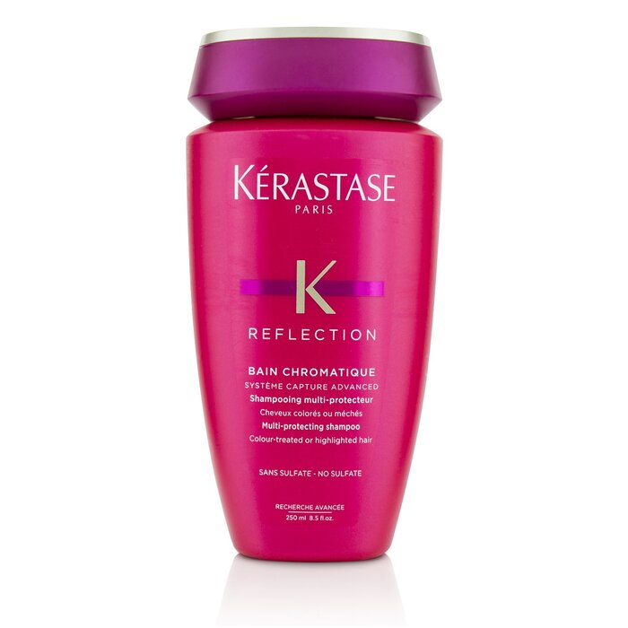 Kerastase Reflection Bain Chromatique Sulfate-Free Multi-Protecting Shampoo (Colour-Treated or Highlighted Hair) שמפו נטול סולפט לשיער צבוע 250ml/8.5ozProduct Thumbnail