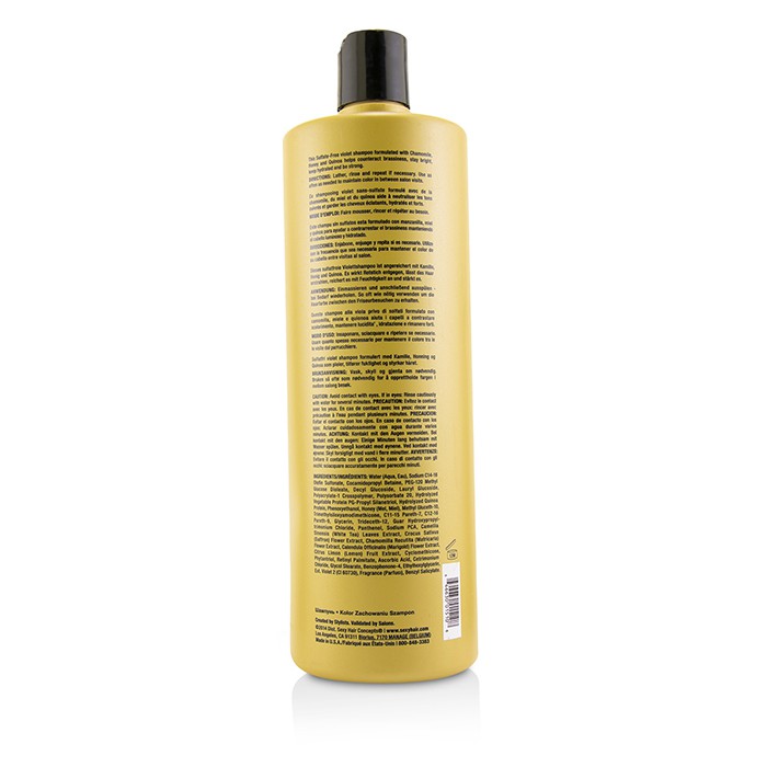 Sexy Hair Concepts Blonde Sexy Hair Sulfate-Free Bright Blonde Shampoo (For Blonde, Highlighted and Silver Hair) 1000ml/33.8ozProduct Thumbnail