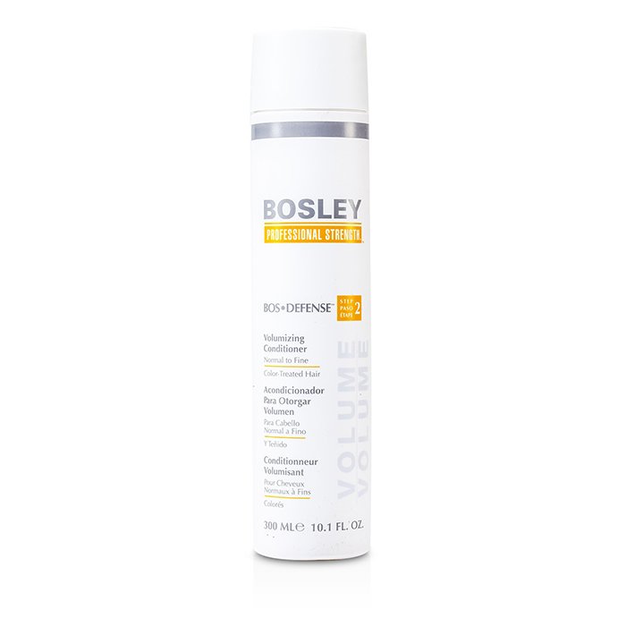 Bosley Professional Strength Bos Defense Μαλακτική Όγκου (Για Κανονικά προς Λεπτά Βαμμένα Μαλλιά) 300ml/10.1ozProduct Thumbnail