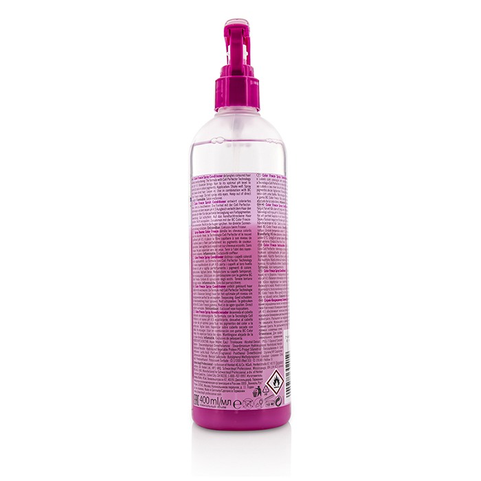 施华蔻  Schwarzkopf BC Color Freeze pH 4.5 Spray Conditioner (For Coloured Hair) 400ml/13.6ozProduct Thumbnail