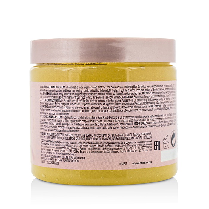 Matrix 美傑仕 護髮磨砂膏Biolage Sugar Shine System Polishing Hair Scrub 520g/18.25ozProduct Thumbnail