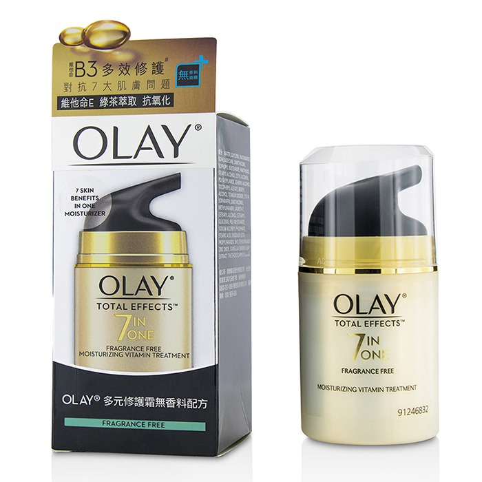 Olay Total Effects 7 in 1 Fragrance Free Moisturizing Vitamin Treatment - קרם לחות נטול בושם 50g/1.7ozProduct Thumbnail