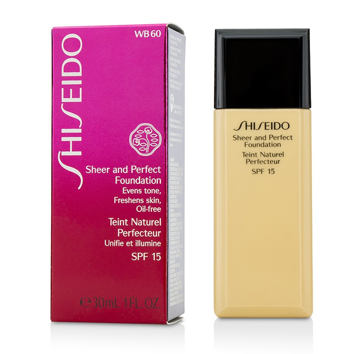 Shiseido Sheer & Perfect Foundation SPF 15 פאונדיישן 30ml/1ozProduct Thumbnail