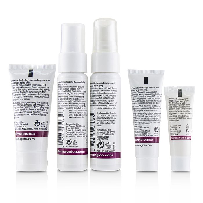 Dermalogica Age Smart Skin Kit (1x Cleanser, 1x HydraMist, 1x Recovery Masque, 1x Skin Recovery SPF 50, 1x Power Firm) 5pcsProduct Thumbnail