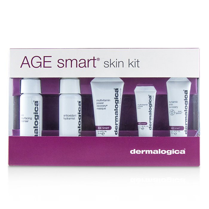 Dermalogica Kit Age Smart Skin (1x Limpiador, 1x HydraMist, 1x Mascarilla Recuperación, 1x Recuperación de Piel SPF 50, 1x Power Firm) 5pcsProduct Thumbnail