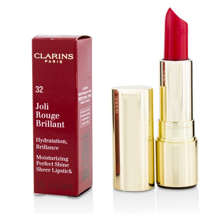 Clarins Joli Rouge Brillant (ליפסטיק שקוף מבריק ועשיר בלחות) 3.5g/0.1ozProduct Thumbnail