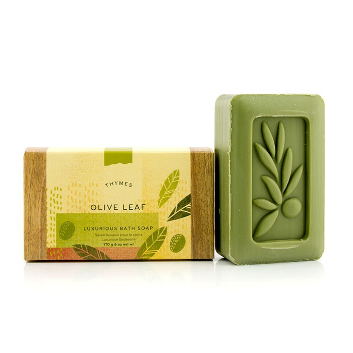 Thymes 香百里 橄欖葉奢華沐浴皂 Olive Leaf Luxurious Bath Soap 170g/6ozProduct Thumbnail