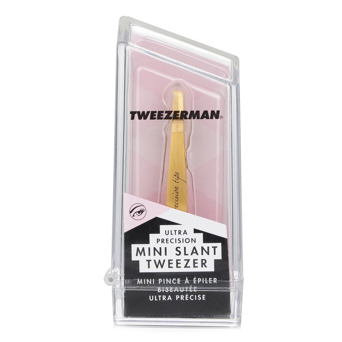 Tweezerman Mini Slant Tweezer Ultra Precision (Tin Coated) (Studio Collection) Picture ColorProduct Thumbnail