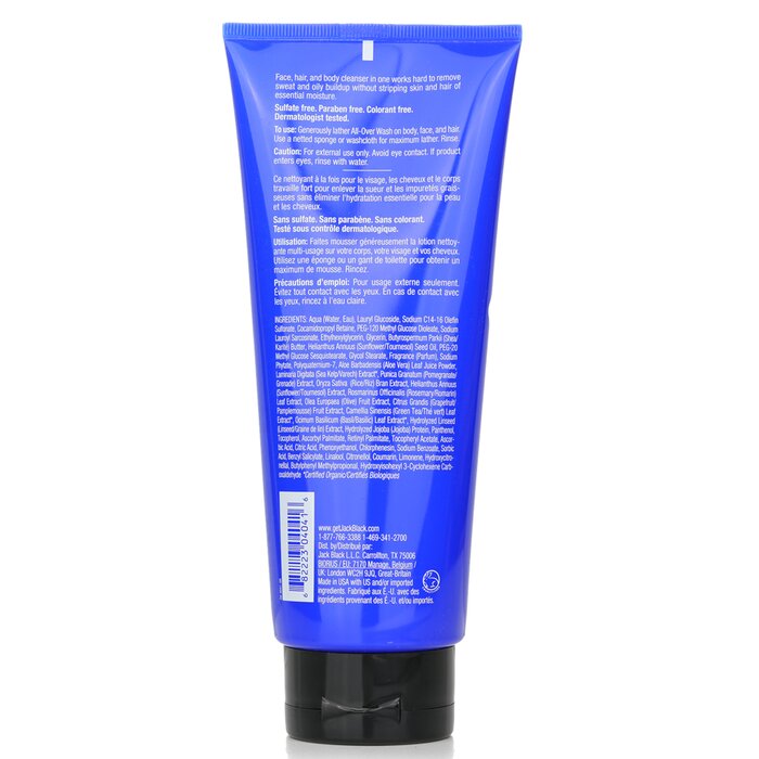 Jack Black All Over Wash for Face, Hair & Body 295ml/10ozProduct Thumbnail
