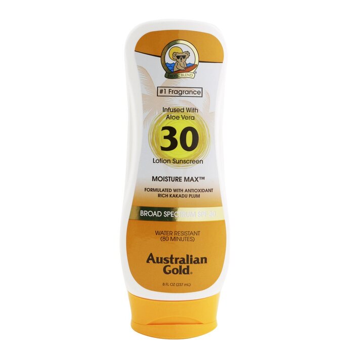 Australian Gold Lotion Sunscreen Moisture Max Broad Spectrum SPF 30 237ml/8ozProduct Thumbnail