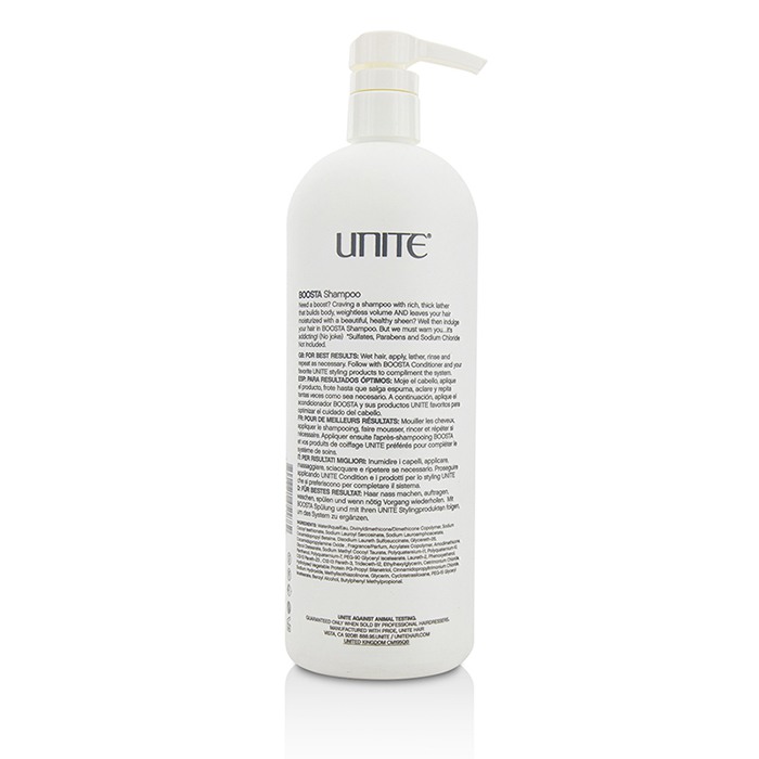 Unite BOOSTA Shampoo (Volum, fylde) 1000ml/33.8ozProduct Thumbnail