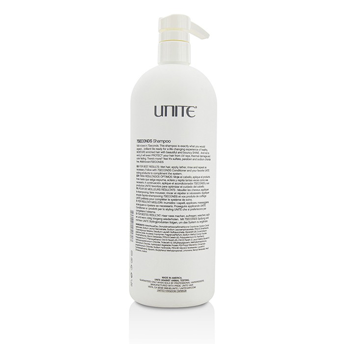 Unite 7Seconds Shampoo (Moisture Shine Protect) שמפו 1000ml/33.8ozProduct Thumbnail