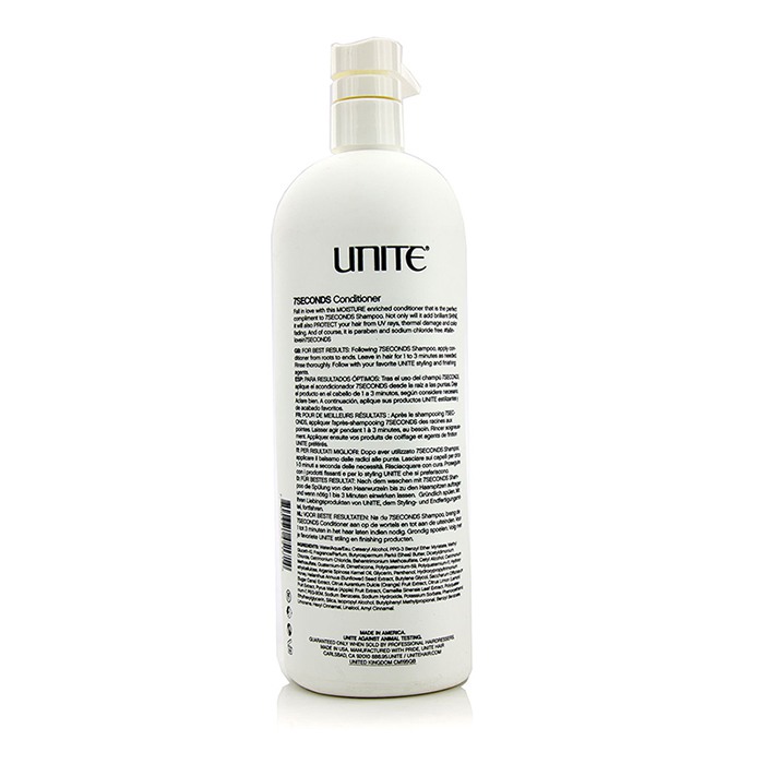 Unite 7Seconds Acondicionador (Protección de Brillo Hidratante) 1000ml/33.8ozProduct Thumbnail