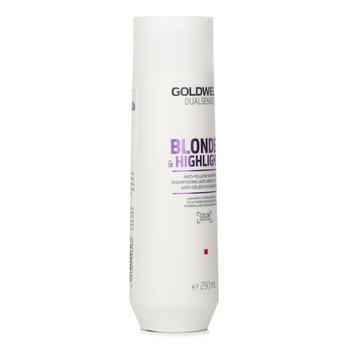 Goldwell Dual Senses Blondes & Highlights Anti-Yellow Shampoo (Luminosity For Blonde Hair) 250ml/8.4ozProduct Thumbnail